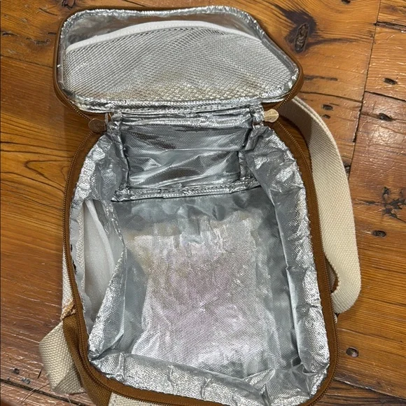 Spartina 449 Dafuskie Island Linen Insulated Lunch Bag Adjustable Strap - Picture 9 of 10